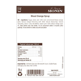 FU440 Monin Premium Blood Orange Syrup 700ml