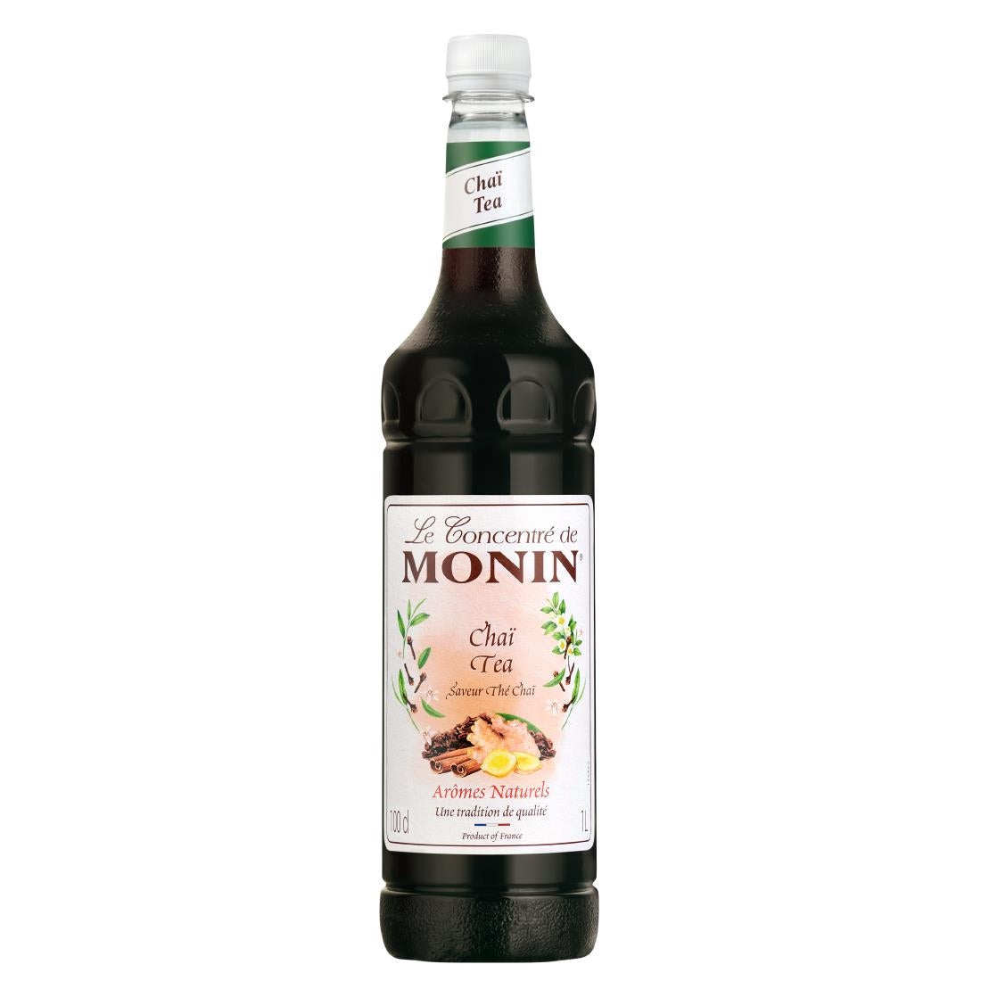 FU449 Monin Premium Chai Tea Concentrate 1Ltr