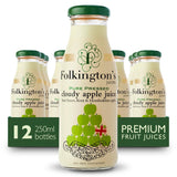 FU462 Folkington's Juices Apple Glass Bottle 250ml (Pack of 12)