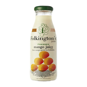 FU463 Folkington's Juices Mango Glass Bottle 250ml (Pack of 12) - JD Catering Equipment Solutions Ltd