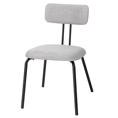 FU500 Bolero Fairfield Chairs Black and Grey Mix (Pack of 2)