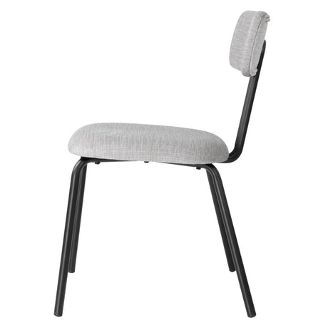 FU500 Bolero Fairfield Chairs Black and Grey Mix (Pack of 2)