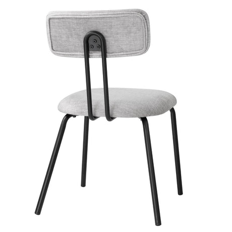 FU500 Bolero Fairfield Chairs Black and Grey Mix (Pack of 2)