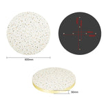 FU518 Bolero Terrazzo Style Round Table Top 600mm