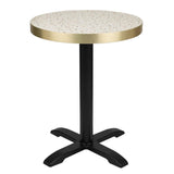 FU518 Bolero Terrazzo Style Round Table Top 600mm