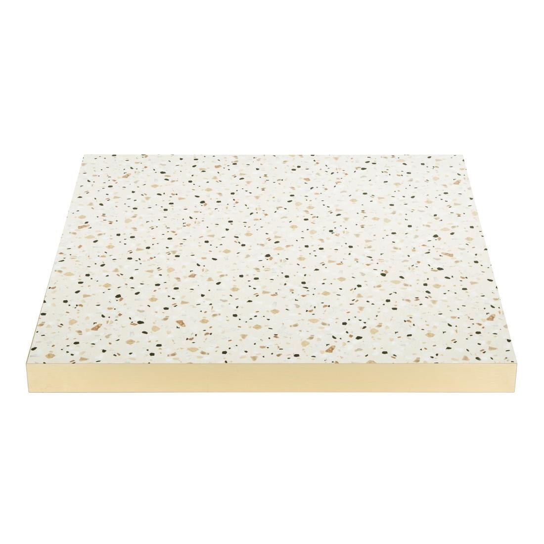 FU519 Bolero Terrazzo Style Square Table Top 700x700mm