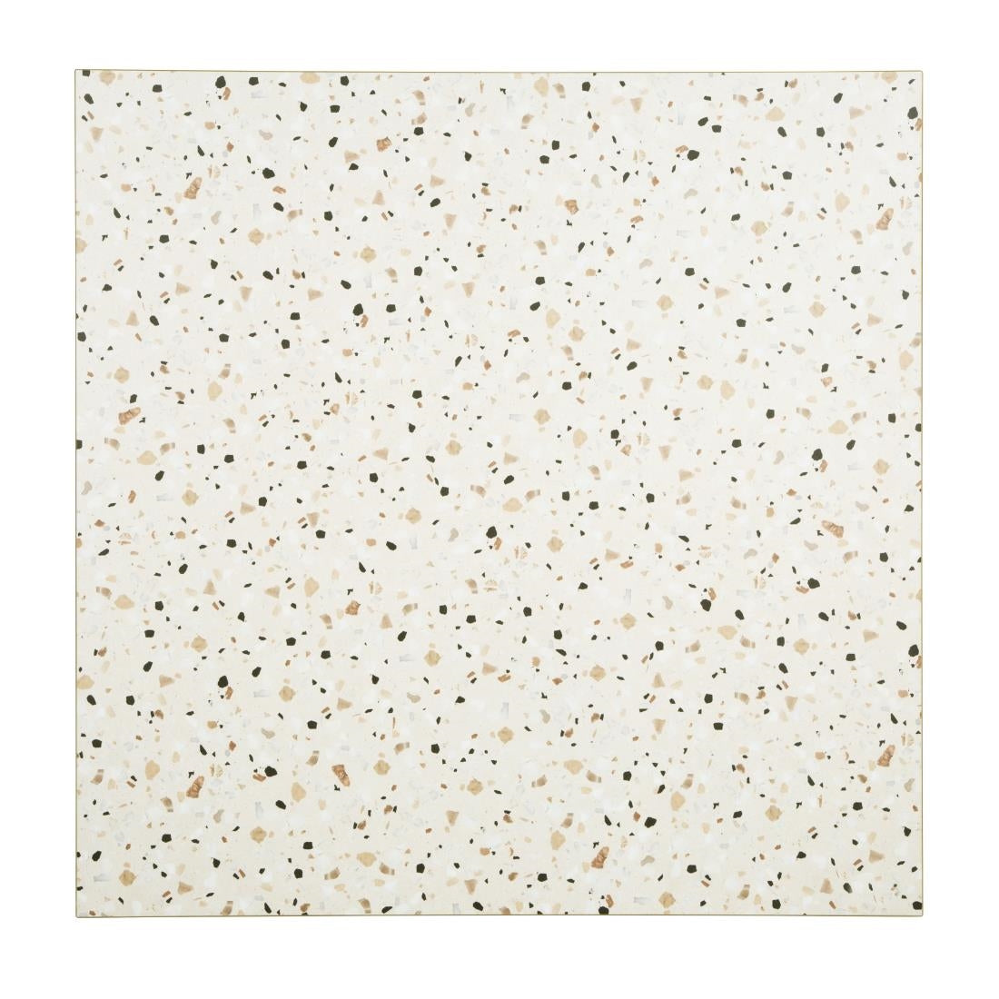 FU519 Bolero Terrazzo Style Square Table Top 700x700mm