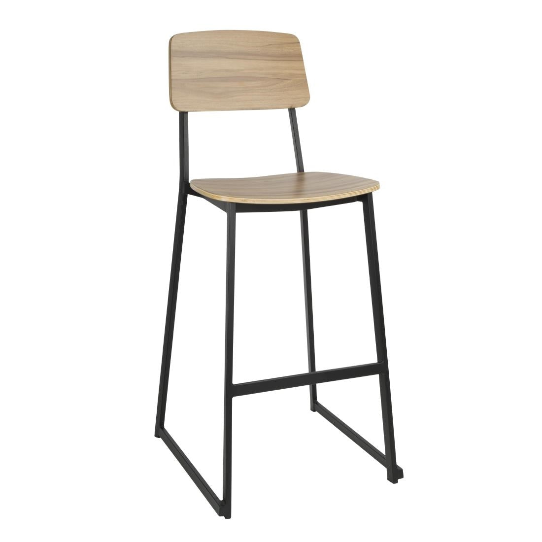 FU525 Bolero Beaufort Wooden Interior High Stools (Pack of 2)