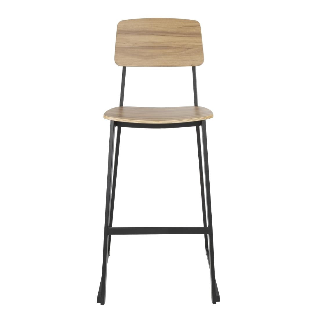 FU525 Bolero Beaufort Wooden Interior High Stools (Pack of 2)