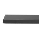 FU530 Bolero Matte Black Square Outdoor Table Top 700mm