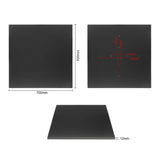 FU530 Bolero Matte Black Square Outdoor Table Top 700mm