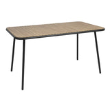 FU536 Bolero Santorini Rectangular Table Wood Effect 1400mm