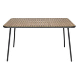 FU536 Bolero Santorini Rectangular Table Wood Effect 1400mm