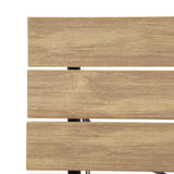 FU538 Bolero Perth Pavement Style Square Table Wood Effect