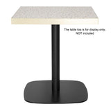 FU547 Bolero Black Cast Iron Table Base 720x600mm