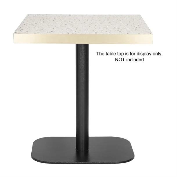 FU548 Bolero Black Cast Iron Table Base 720x420x600mm