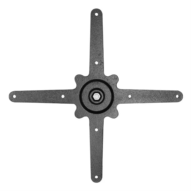 FU548 Bolero Black Cast Iron Table Base 720x420x600mm