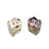 FU576 Crafti's Childrens Bizzi Meal Boxes Assorted Farm (Pack of 200) - JD Catering Equipment Solutions Ltd