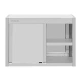 FU580 Vogue Wall Cupboard Stainless Steel 650x900x400mm