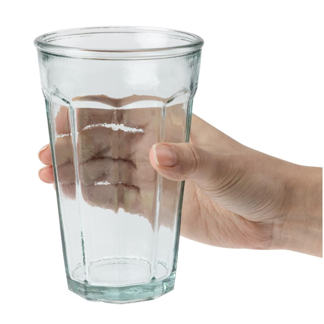 FU591 Olympia Recycled Glass Orleans Tumblers 500ml (Pack of 6)