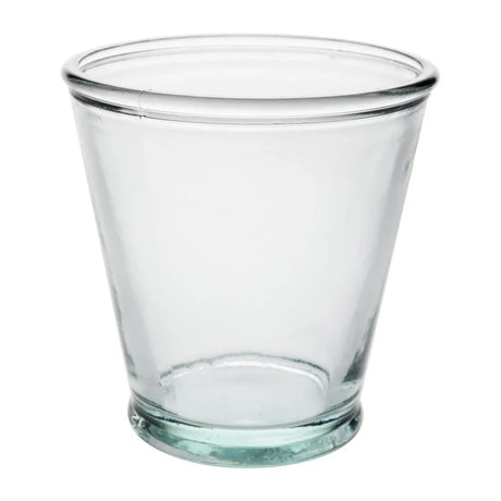 FU596 Olympia Recycled Glass Conical Tumblers 220ml (Pack of 6)