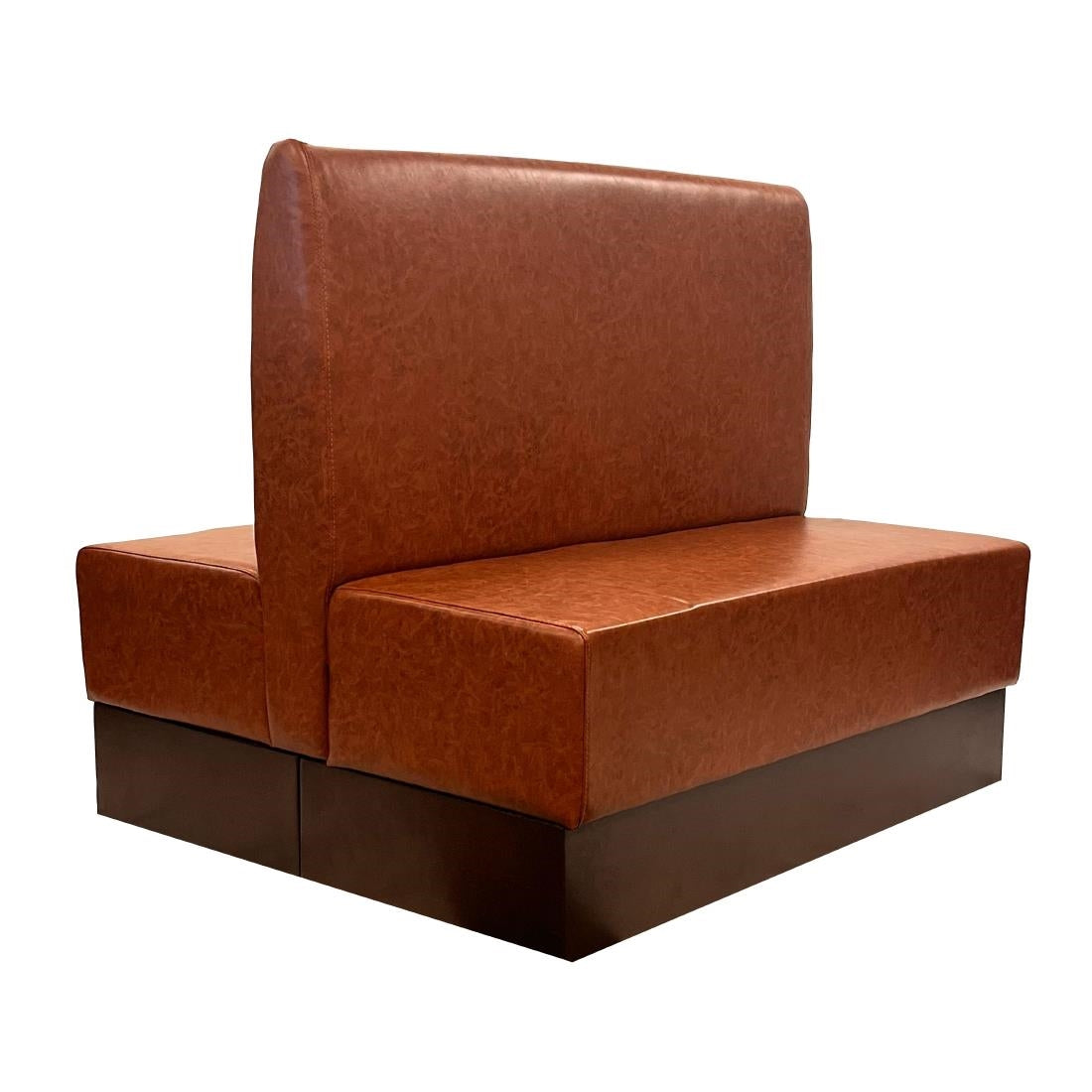 FU640 Double Booth in Bison Tan Vinyl