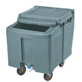 FU690 Cambro ICS125L Ice Caddy With Sliding Lid Slate Blue