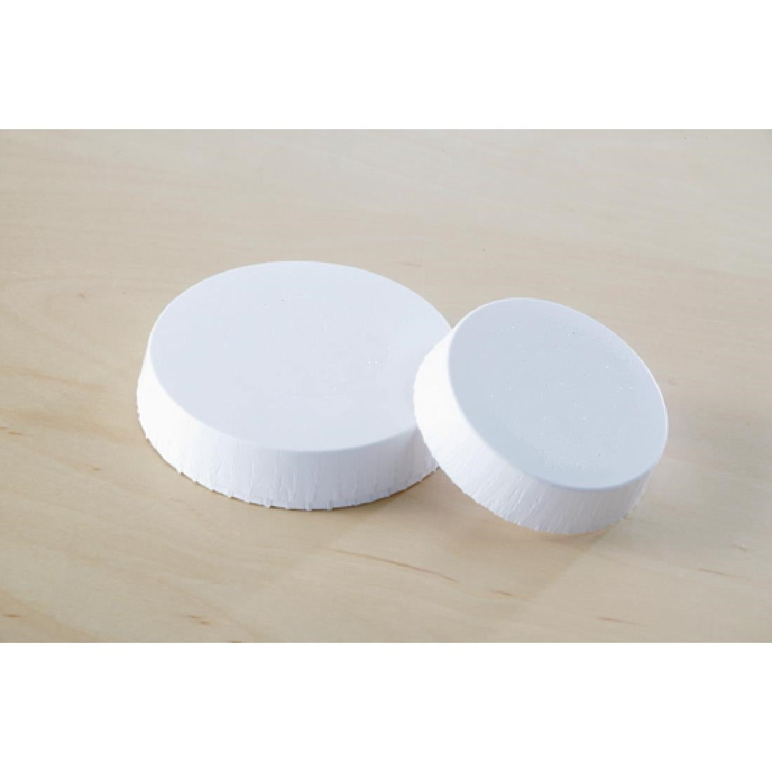 FU698 SolutionWare Paper Glass Covers White 60mm (Pack of of 1000)