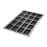 FU714 Schneider Silicone 20 Waffle Mould 400x600mm - JD Catering Equipments Ltd