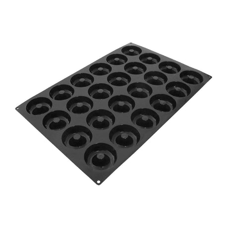 FU715 Schneider Silicone 24 Donut Mould 400x600mm