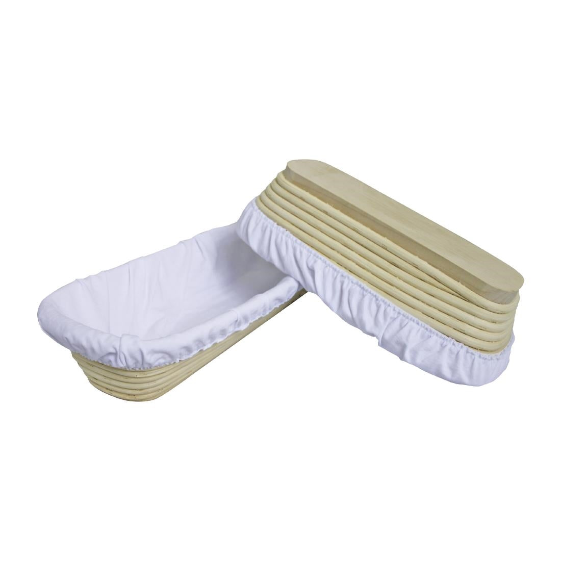 FU737 Schneider Cotton Rectangular Proofing Basket Cover 140x420mm
