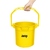 FU834 Jantex Yellow Graduated Bucket with Pouring Lip 10ltr