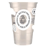 FU895 eGreen Printed TWOinONE Flexy Pint Glass CE Marked to Brim (Pack of of 1000)