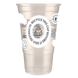 FU896 eGreen Printed TWOinONE Flexy Pint Glass CE Marked to Line (Pack of of 1000)