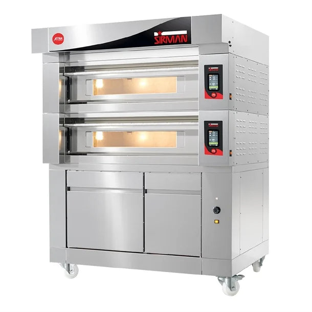 FU902 Sirman AETNA Double Deck 105x70 Pizza Oven