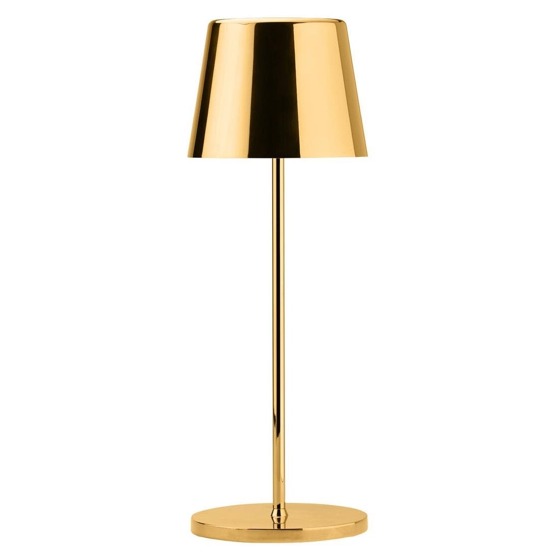FU965 Utopia Bermuda LED Cordless Lamp 320mm Gold (Pack of 6)