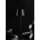 FU967 Utopia Bermuda Micro LED Cordless Lamp 210mm Black (Pack of 6)