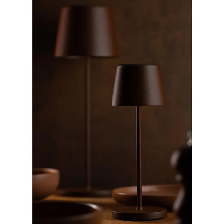 FU968 Utopia Bermuda Micro LED Cordless Lamp 210mm Corten (Pack of 6) - JD Catering Equipment Solutions Ltd