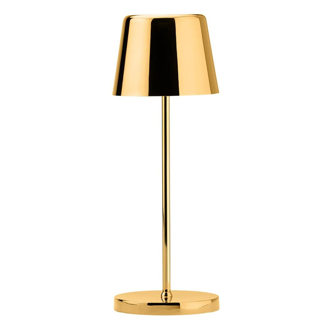 FU969 Utopia Bermuda Micro LED Cordless Lamp 210mm Gold (Pack of 6)