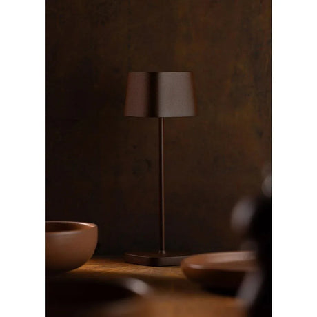 FU972 Utopia Montego LED Cordless Lamp 300mm Corten (Pack of 6) - JD Catering Equipment Solutions Ltd