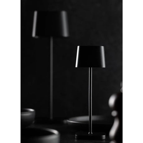 FU973 Utopia Montego Micro LED Cordless Lamp 200mm Black (Pack of 6) - JD Catering Equipment Solutions Ltd
