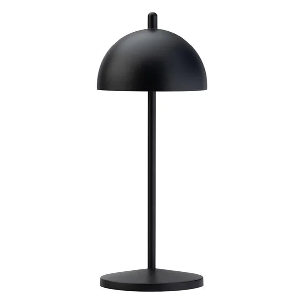 FU977 Utopia Antigua Micro LED Cordless Lamp 200mm Black (Pack of 6)