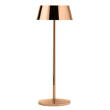 FU982 Utopia Martinique LED Cordless Lamp 300mm Copper (Pack of 6)