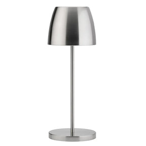 FU987 Utopia Montserrat LED Cordless Lamp 300mm Brushed Silver (Pack of 6) - JD Catering Equipment Solutions Ltd
