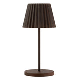 FU989 Utopia Dominica LED Cordless Lamp 260mm Cocoa (Pack of 6)