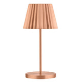 FU991 Utopia Dominica LED Cordless Lamp 260mm Brushed Copper (Pack of 6)