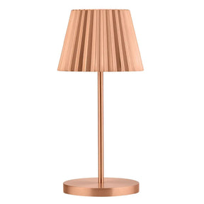 FU991 Utopia Dominica LED Cordless Lamp 260mm Brushed Copper (Pack of 6) - JD Catering Equipment Solutions Ltd