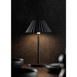 FU992 Utopia Aruba LED Cordless Lamp 230mm Black (Pack of 6)