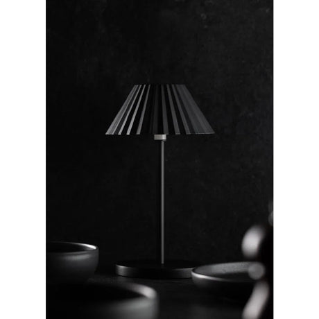FU992 Utopia Aruba LED Cordless Lamp 230mm Black (Pack of 6) - JD Catering Equipment Solutions Ltd