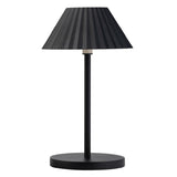 FU992 Utopia Aruba LED Cordless Lamp 230mm Black (Pack of 6)